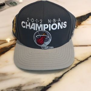 Miami Heat 2012 NBA championship Collectible hat